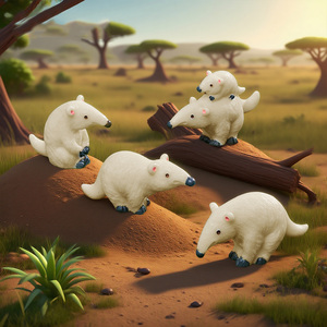 Miniature di Formicifogli in Resina, Set di Figurine di Animali in Miniatura per Decorazioni Fai-da-Te, Giardini delle Fate, Topper per Torte - Product Image 2