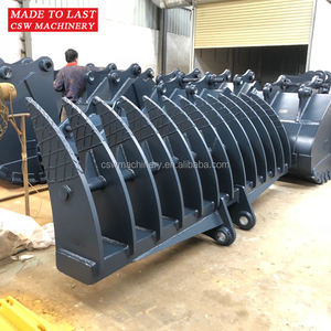 Râteaux anti-racines pour le nettoyage de la construction agricole avec différents types pour Komatsu PC200 pour excavatrices de 18 à 27 tonnes - Product Image 2