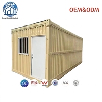 Maison conteneur préfabriquée pliable entièrement meublée 1 chambre 1 salle de bain Conception pliable Installation rapide Normes CE AU