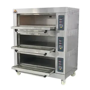 2024 Hot Sale Industrial Small Electric Pizza Single Deck Baking Oven Commercial Price