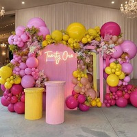 Kit de guirlande de ballons en latex multicolores, ensemble d'arche de ballons de tailles variées, pour mariage, anniversaire, fête de naissance