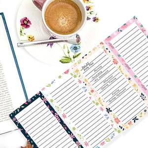 Taccuini magnetici Per frigorifero, tamponi magnetici Per promemoria con Design <span class=keywords><strong>a</strong></span> magnete completo, 50 fogli Per appunti da fare - Product Image 5