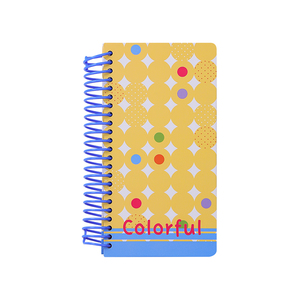 Cuaderno Espiral Multicolor Pastel y Retro con Puntos para Estudiantes y Notas Diarias - Product Image 6