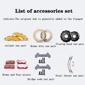 Étrier de frein BM6 355-405mm disque de frein adapté pour Volkswagen Golf BMW g <span class=keywords><strong>Site</strong></span> Mercedes-Benz <span class=keywords><strong>Audi</strong></span> 18 pouces Installation de roue - Product Image 6