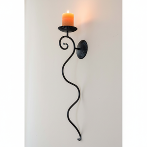 Charmant bougeoir mural en métal parfait pour les maisons appartements intérieurs familiaux salles de banquet restaurants et hôtels - Product Image 1