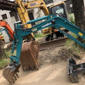 Mini pelle sur chenilles SUNARD SWE18 SWE60 d'occasion de 1 tonne à prix compétitif Livraison rapide - Product Image 2