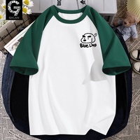 Camiseta de Manga Corta para Hombre, Estampado Gráfico, Corte Holgado, Cómoda para Actividades al Aire Libre, con Estampado de Letras, Cuello Redondo, Algodón Suave, Nueva Colección 2026
