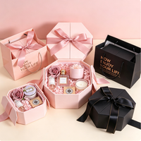 Cadeaux de mariage personnalisés avec logo de luxe pour la Saint-Valentin, cadeaux pour invités, parfum, serviette, tasse, emballage cadeau recyclé