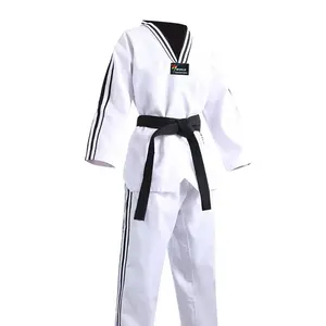 QUTENG dobok de taekwondo WTF dobok World martial arts wear taekwondo nuevo uniforme de competición de taekwondo