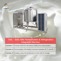 Pasteurisateur et refroidisseur de lait de coco 200-500L, pasteurisateur de lait, refroidisseur