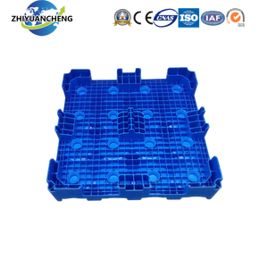 Palette en plastique Zhiyuancheng HDPE de style européen à entrée simple et à 4 voies pour le stockage de bouteilles d'eau de 5 gallons - Product Image 3