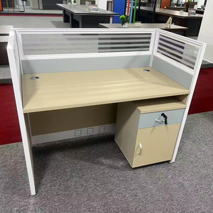 โต๊ะทำงานแบบโมดูลาร์ Moderno Convertible Cubicle สำหรับ 1-3 คน วัสดุเมลามีน เหมาะสำหรับใช้ในโรงเรียน ภายนอกอาคาร และอพาร์ตเมนต์ - Product Image 1