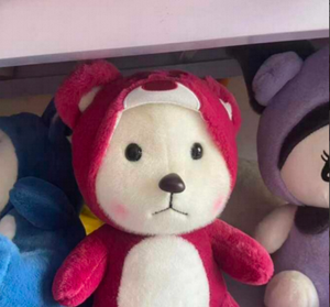 Lindo Oso de Peluche con Lazo Amarillo, Animal de Peluche Suave para Decoración de Dormitorio Infantil, Regalo de Cumpleaños, Diseño Moderno, Unisex - Product Image 3
