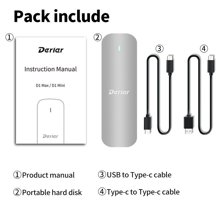 2TB SSD Portable External Hard Drive Storage - Image 6