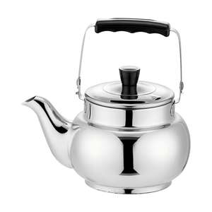 Usine ZESHENG-Théières et cafetières en métal poli miroir de haute qualité de vente à chaud d'Arabie, Logos sur mesure - Product Image 1