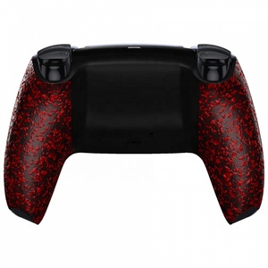 Wholesale Gaming <b>Controller</b> Handle <b>Grips</b> Shell Case Replacement Rubberized Red Black Back Shell for PS5 <b>Controller</b> - Product Image 2