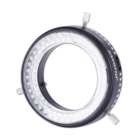SANQTID 55mm Polarized Ring Light Source LED Microscope Lamp Led Ring Light for Microscope