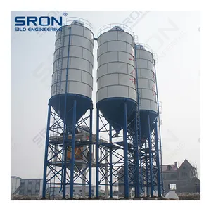 2023 sron đa chức năng Silo hệ thống 50T 80t 100t 200t 300t xi măng Silo để bán