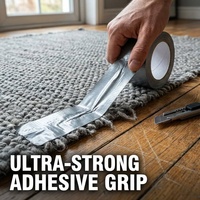 Stark haftendes, hitzebeständiges 50m-Klebeband für schwere Beanspruchung, Reparatur von Zelten, Acetat-Gummi-PVC-Buchbindungen, Jumbo-Rolle, Tankband