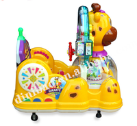 2024 centre commercial petits enfants Kiddie Ride monnayeur balançoire voiture merveilleuse cerf balançoire Machine de jeu