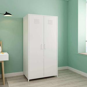 metal wardrobe closet STEEL locker almirah metal bedroom wardrobe KIDS CLOSET