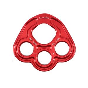 Anclaje de placa de distribución de fuerza de cuatro orificios para exteriores de 50KN para escalada de montaña, expansión de cuerda de aventura, Camping, senderismo - Product Image 3