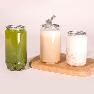 ขวดเครื่องดื่มสำหรับสัตว์เลี้ยงข<span class=keywords><strong>น</strong></span>าด500มล. 650มล. แบบใช้แล้วทิ้งขวดน้ำชามีฟองนมเป็<span class=keywords><strong>น</strong></span>ประกายพร้อมฝาเปิด - Product Image 6