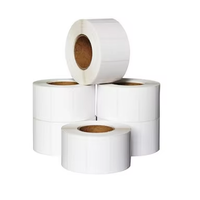 Étiquettes thermiques directes d'usine, autocollants durables en papier avec colle thermofusible pour promotion chocolat, personnalisables
