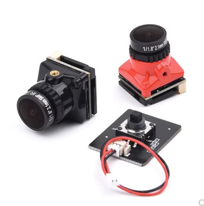PFLY FPV Crossing Machine HD Camera 1800TVL with Wide Angle 2.1MM Drone Accessories Includes OSD Parameter Tuning Board and OSD