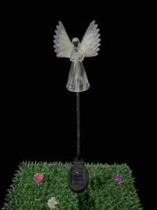 โคมไฟแองเจิล LED พลังงานแสงอาทิตย์หลากสี IP65แสงบรรยากาศนางฟ้าใยแก้วนำแสงกันน้ำน้ำหนักเบาสำหรับสวนสนามหญ้าวันหยุด - Product Image 5