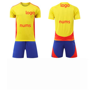 Pantalones Cortos <span class=keywords><strong>de</strong></span> Fútbol Transpirables y Ecológicos <span class=keywords><strong>de</strong></span> Alta Calidad, Versión Jugador Tailandés, Personalizados para Colombia, Unisex, para Entrenamiento, <span class=keywords><strong>Copa</strong></span> 2026 - Product Image 2