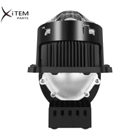 Lentilles de projecteur Bi LED 3 pouces 160w phares antibrouillard pour phares Led feux de voiture 6000k avec faisceau Laser faisceau haut-bas