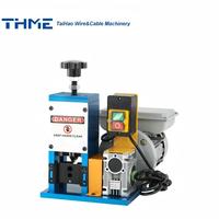 Machine automatique de dénudage de fils de cuivre, machine de dénudage de câbles de 25 mm pour le recyclage du cuivre de rebut THME