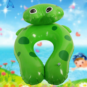 Bouée gonflable PVC 3D en forme de grenouille de dessin animé, personnalisable avec impression OEM, pour piscine, publicité et <span class=keywords><strong>promotion</strong></span>. - Product Image 4