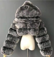 Manteau d'hiver en fausse fourrure pour femme, veste chaude, Design personnalisé, nouvelle collection, vente en gros
