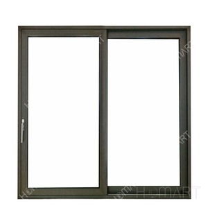 Chất Lượng Cao Truyền Thống Phong Cách PVC Cửa Sổ Thiết Kế Cách Nhiệt Cách Nhiệt Cho Biệt Thự Khách Sạn Tiếng Ồn Chặn Bền Cửa Sổ Trượt - Product Image 3