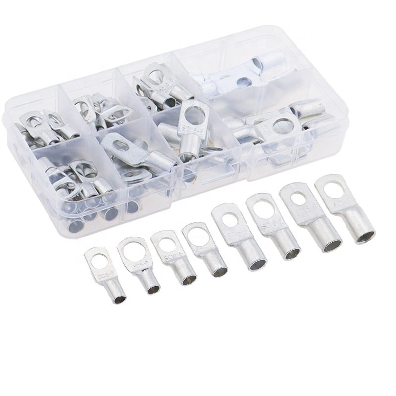 60 шт. кабельные наконечники, кабельные наконечники аккумулятора, комплект соединительных колец SC