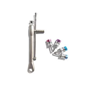 Clé dynamométrique pour implants dentaires, tournevis, kit prothétique, équipement dentaire manuel en métal, 16 pièces - Product Image 6