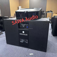 SUB 8006-AS Subwoofer actif double 18 pouces pour scène d'église, enceinte de basses amplifiée, haut-parleur audio