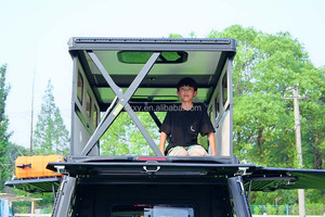 Tenda da Tetto Elettrica in Fibra di Carbonio P Show con Controllo Remoto Impermeabile per Furgoni <span class=keywords><strong>Sprinter</strong></span>, Pickup e Camper - Product Image 5