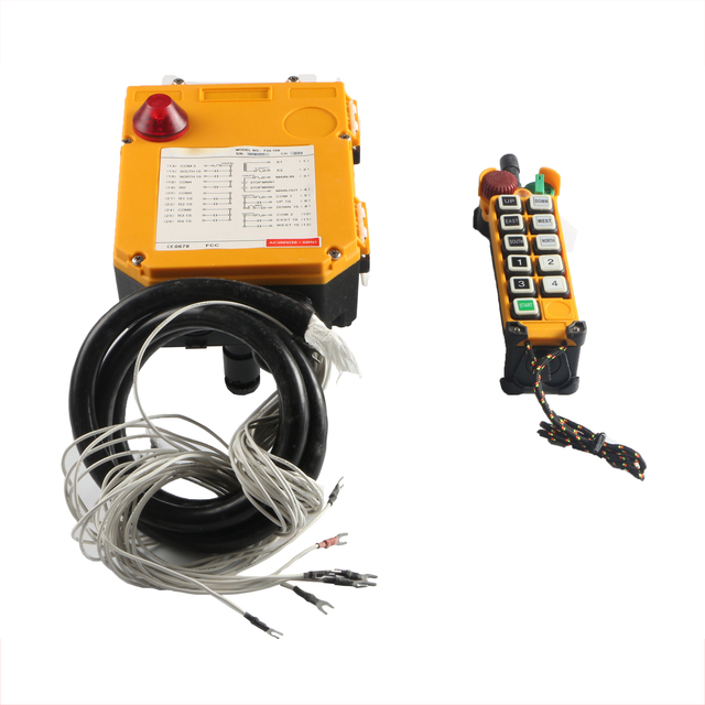 Iehc F24-10D Wireless Industrial Radio Remote Control IP66 Waterproof 100m Range CCC CE CQC Certified Double Speed for Crane