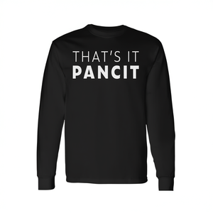 T-shirt a maniche lunghe con stampa Pancit (cibo filippino) - Categoria Promozionale - Product Image 1
