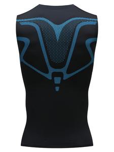 Canotta Aderente Senza Maniche da Uomo per Fitness, Corsa, Basket e Allenamento in Palestra - Product Image 4