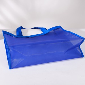 Custom Logo Mesh Beach Tote <b>Bag</b> Breathable Nylon <b>Net</b> <b>Bag</b> For Grocery Shopping And Travel - Product Image 6