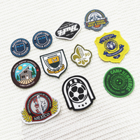 Veste en toile personnalisée avec logo brodé, patchs thermocollants, badges pour vêtements et chapeaux