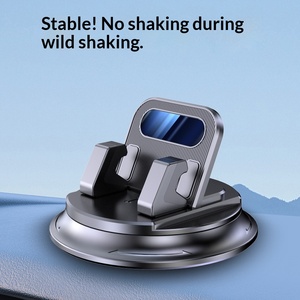 Support de téléphone universel pour voiture, vente en gros du fabricant, avec coussinet antidérapant avancé et rotation à 360 degrés, fixation pour voiture - Product Image 2