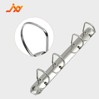 Anillas Metálicas para Encuadernación en Forma de D y O, Clips para Hojas Sueltas, Accesorios para Carpetas de Archivo A4/A5/A7, Anillas de Encuadernación para Papelería