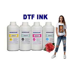 Premuin trầm tích miễn phí huỳnh quang chuyển phim mực trắng sắc tố dệt dtf mực cho Epson xp600 - Product Image 1