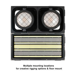 إضاءة مسرح Igracelite CRI 95 بقوة <span class=keywords><strong>2</strong></span>×300 واط RGBAWW LED مقاومة للماء IP65 مع تحكم DMX512/RDM للحفلات والفعاليات - Product Image 4