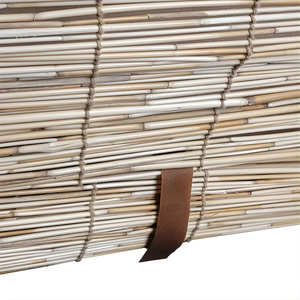 Tende in Canna Naturale, Tende Avvolgibili per Interni ed Esterni, per Bagno e Decorazione del Box Doccia con Ganci - Product Image 3